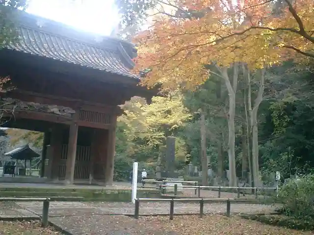 妙本寺の山門・神門