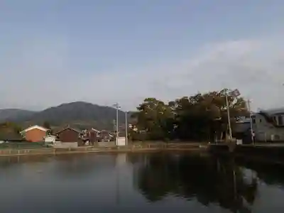 國津神社の周辺