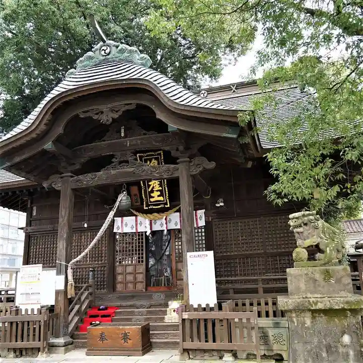 阿邪訶根神社の本殿・本堂