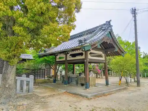 神明社（荒子神明社）の手水舎