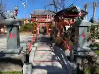 塚越稲荷神社の狛犬