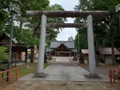 上富良野神社の鳥居