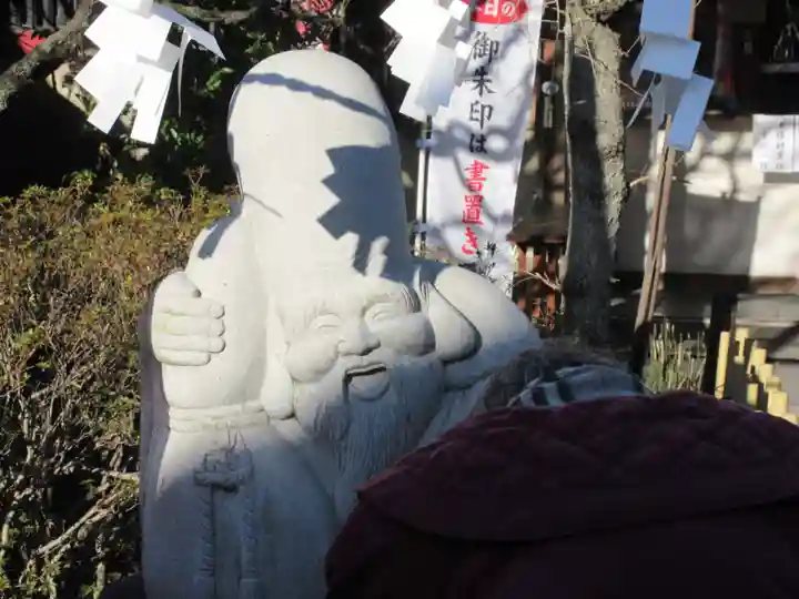 河原町稲荷神社の像