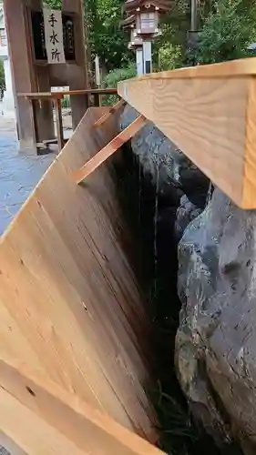 橿原神宮の手水舎