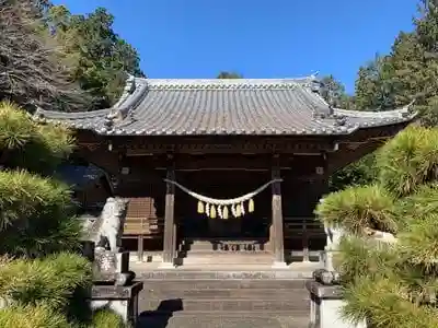 庭野神社の本殿