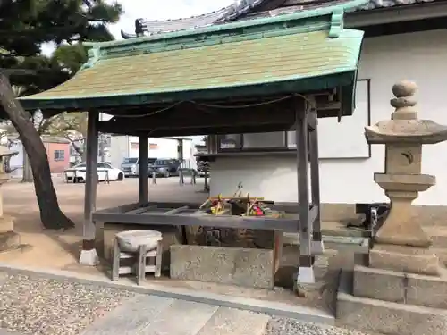 舞子六神社／まいこむの宮の手水舎