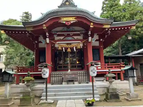 柏諏訪神社の本殿・本堂