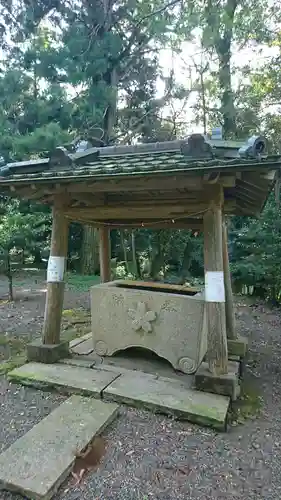 大宮神社の手水舎