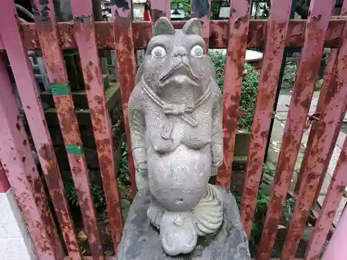 柳森神社の狛犬