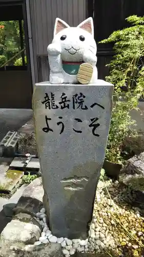 龍岳院の狛犬