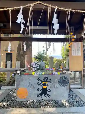 玉田神社の手水舎