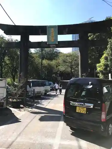 芝東照宮の鳥居