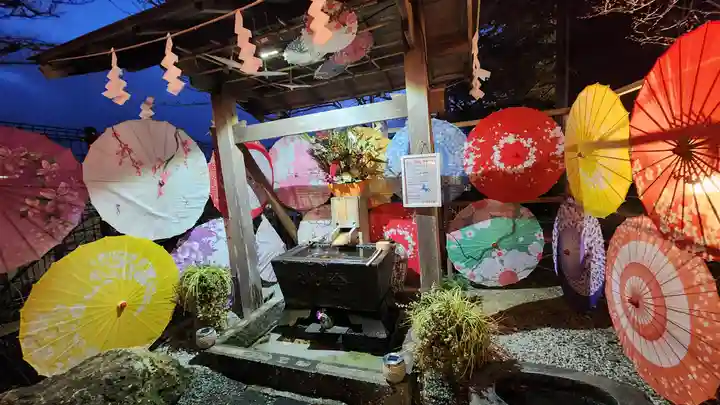 仙台八坂神社の手水舎