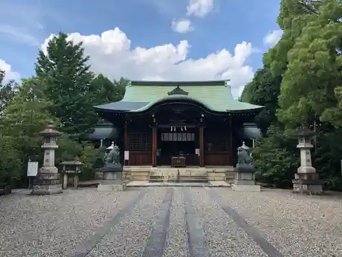 溝旗神社（肇國神社）の本殿・本堂