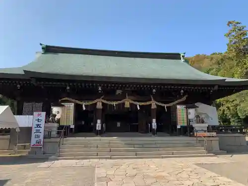 吉備津彦神社の本殿・本堂