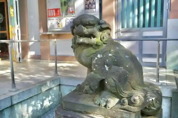 北澤八幡神社の狛犬