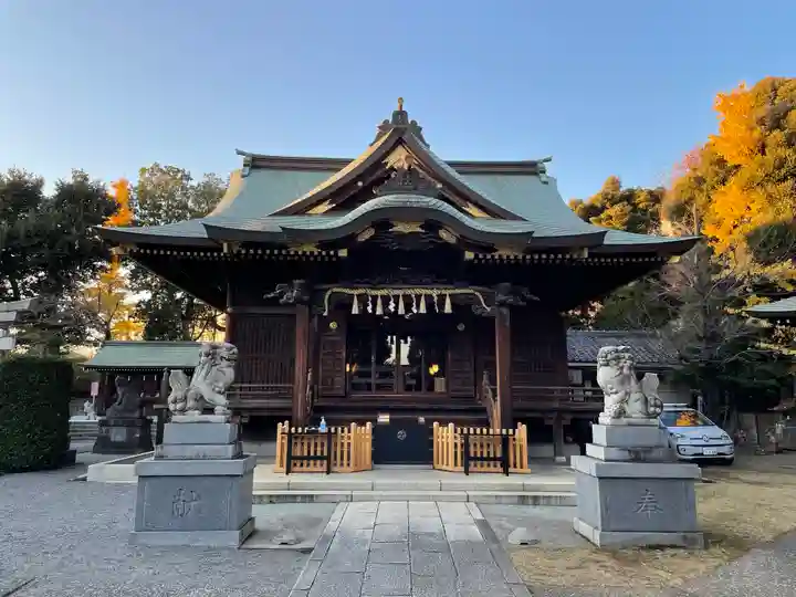赤羽八幡神社の本殿・本堂