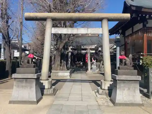 飛木稲荷神社の鳥居