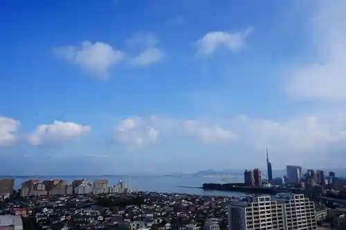 鷲尾愛宕神社の景色