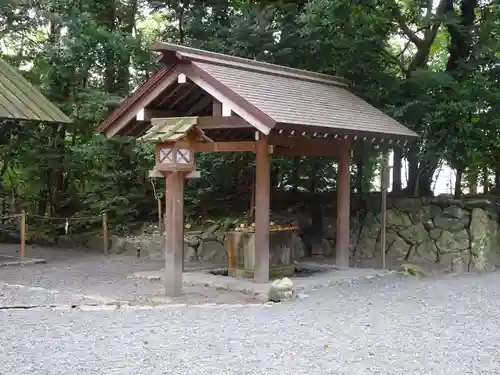 月夜見宮（豊受大神宮別宮）の手水舎