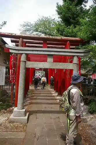 久保稲荷神社の鳥居