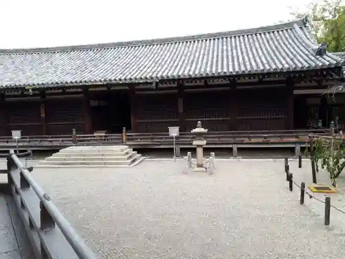 法隆寺の庭園