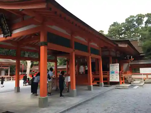 香椎宮の手水舎