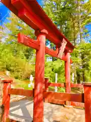 蛟蝄神社門の宮の鳥居