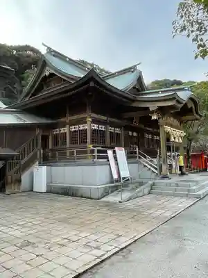 戸上神社の本殿・本堂