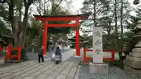 城南宮の鳥居