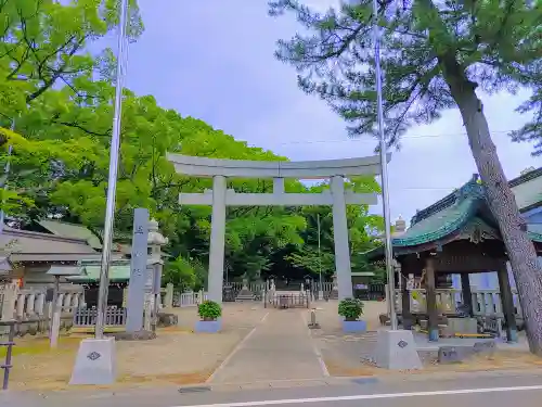 堤治神社の鳥居