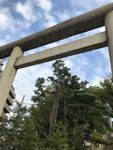 意富比神社の鳥居