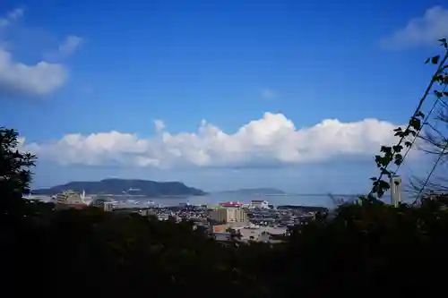 鷲尾愛宕神社の景色