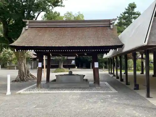 尾張大國霊神社（国府宮）の手水舎