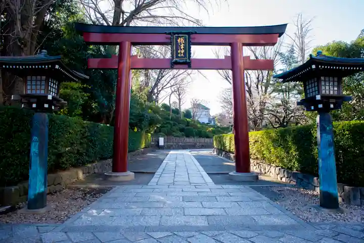 根津神社の鳥居