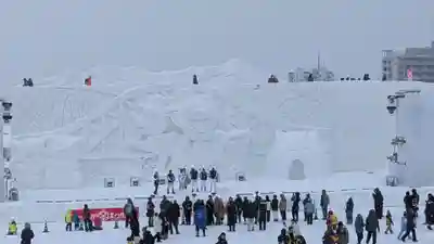 上川神社頓宮の周辺