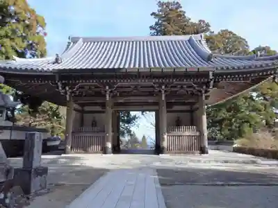 金剛證寺の山門・神門