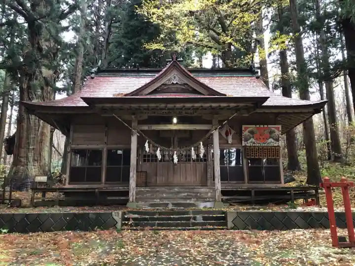 巖鬼山神社の本殿・本堂