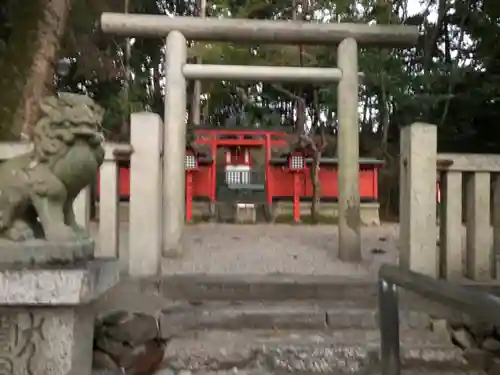 御前原石立命神社の鳥居