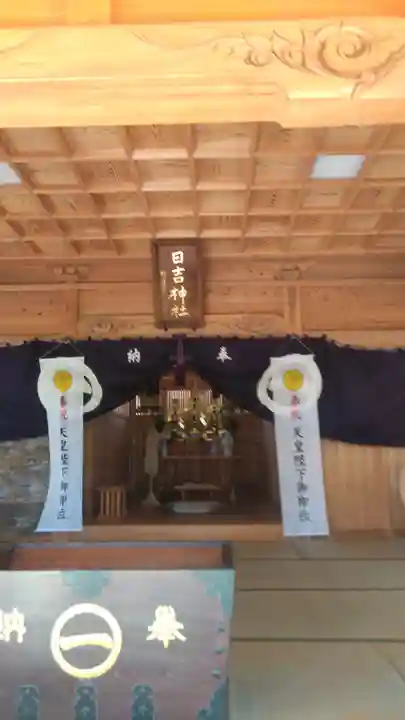 田脇日吉神社の本殿・本堂