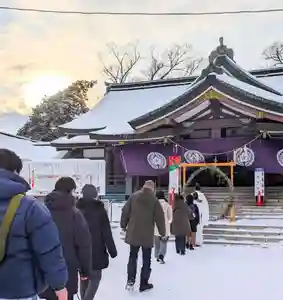 札幌護國神社の初詣(2024年12月31日(火) 18時55分31秒投稿)