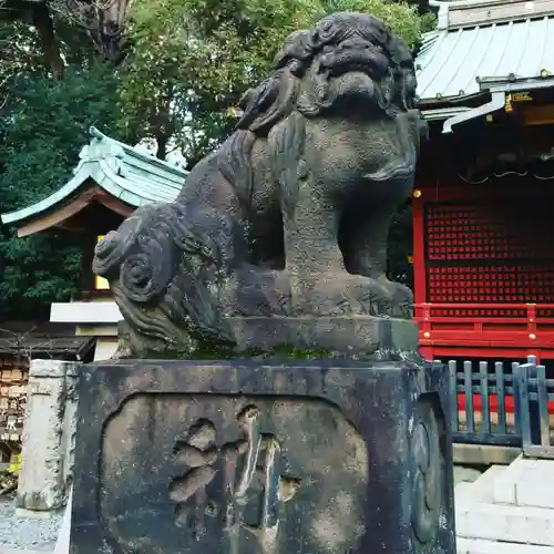 金王八幡宮の狛犬