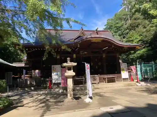 渋谷氷川神社の本殿・本堂