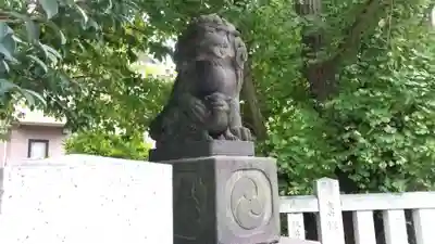桐ヶ谷氷川神社の狛犬