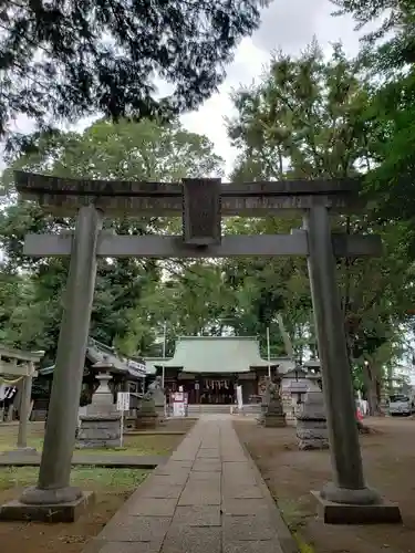 下高井戸八幡神社の鳥居