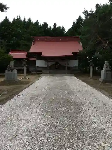 網走神社の本殿