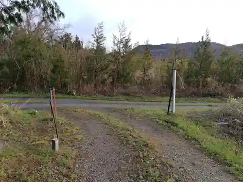 帳附神社の自然