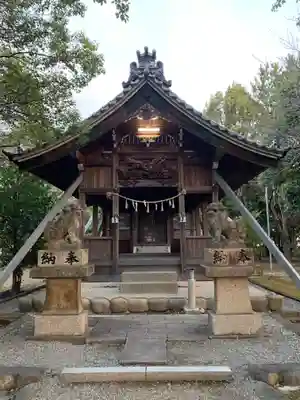 賣夫神社（嫁振）の本殿・本堂