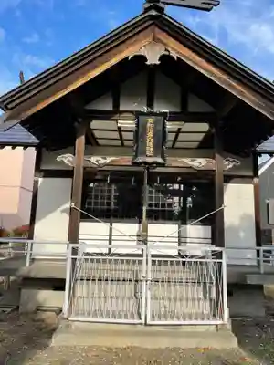 空知沿岸交通神社の本殿・本堂