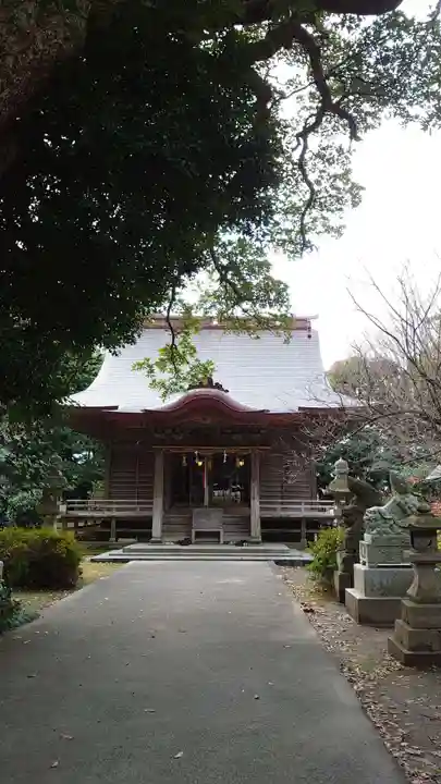 壹宮神社の本殿・本堂